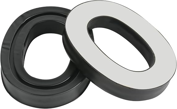 Gel Ear Pads for 3M WorkTunes Connect Hearing Protector 90541, 90542, 90543, 90544, Stick on Gel Ear Seals for 3M Peltor Sport Tactical 300/500, ZOHAN EM042/ 033/037 Series and PROHEAR 032/033/037