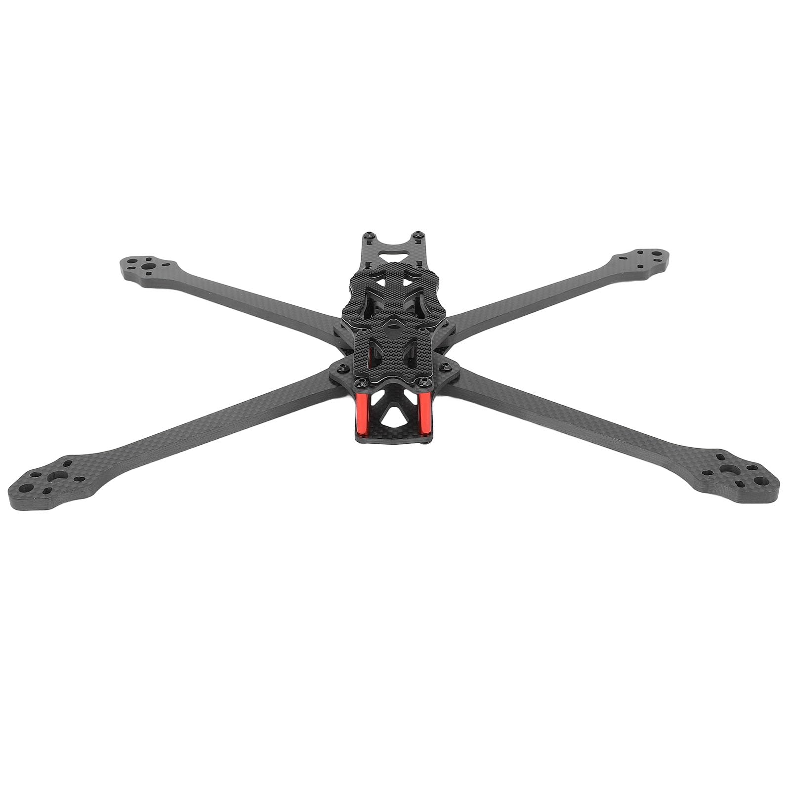 Alomejor Kit di Telaio Quadrirotore Leggero in Fibra di Carbonio da 315 mm, Resistente agli Urti, Manutenzione Facile per gli Amanti dei Droni da Corsa FPV
