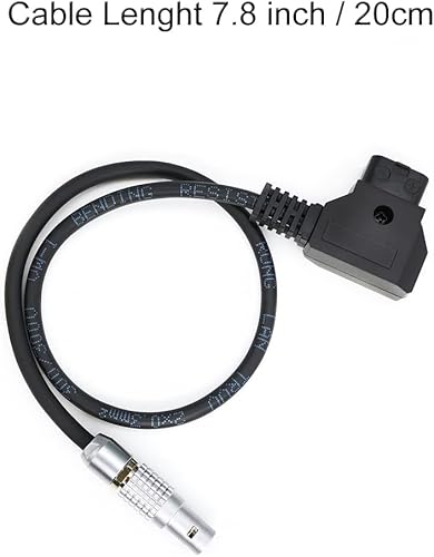 Miniatura 4 de D-tap a 0B Cable de alimentación flexible macho de 2 pines para Teradek SmallHD ARRI RED Form Gold MountV-Mount Dtap