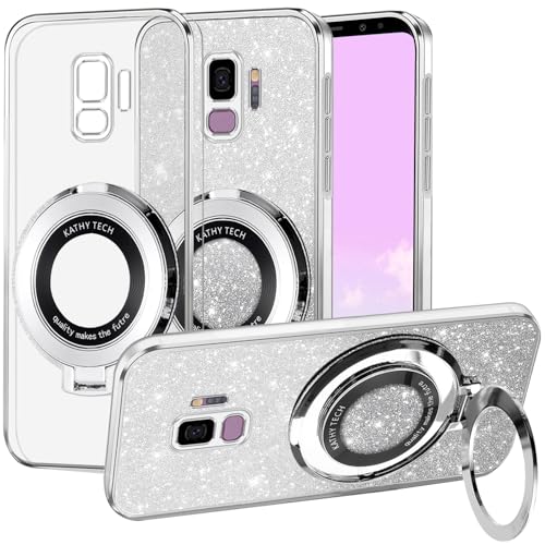 Coque silicone Samsung S9 MagSafe fine anti-choc avec support