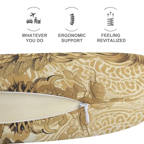 Almohada de espuma viscoelástica para cuello única miniatura 5