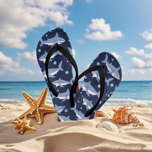 Boy Girls Slide Sandals and Thongs for Beach and Boats - Kids Flip Flops with Cartoon Print4