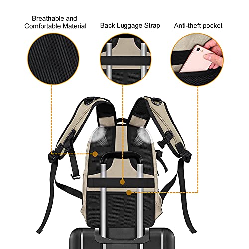 Image of MOSISO Camera Backpack, Photography Camera Bag 15-16 inch Waterproof Hardshell Case with Tripod Holder&Laptop Compartment