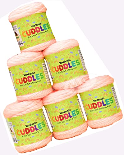 Image of Vard Hman 100% Acrylic Wool Baba 9 PC Baby Wool Ball Hand Knitting Wool /Art Craft Soft Fingering Crochet Hook Yarn-A Art-ADCH