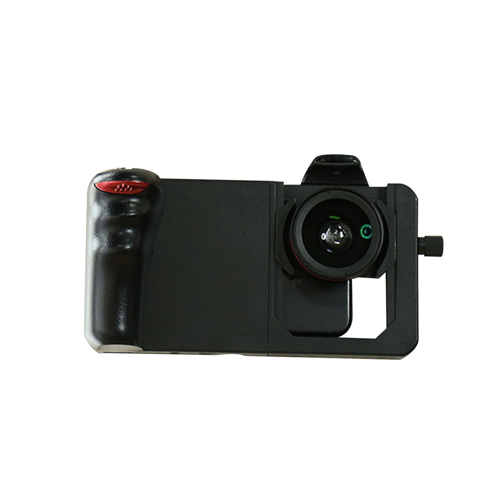 Jectse Impugnatura Universale per Telefono, Stabilizzatore Bluetooth con Obiettivo Macro Grandangolare e Stabilizzatore per la Fotografia, Compatibile con Smartphone Fino a 16,8x8,2 cm.
