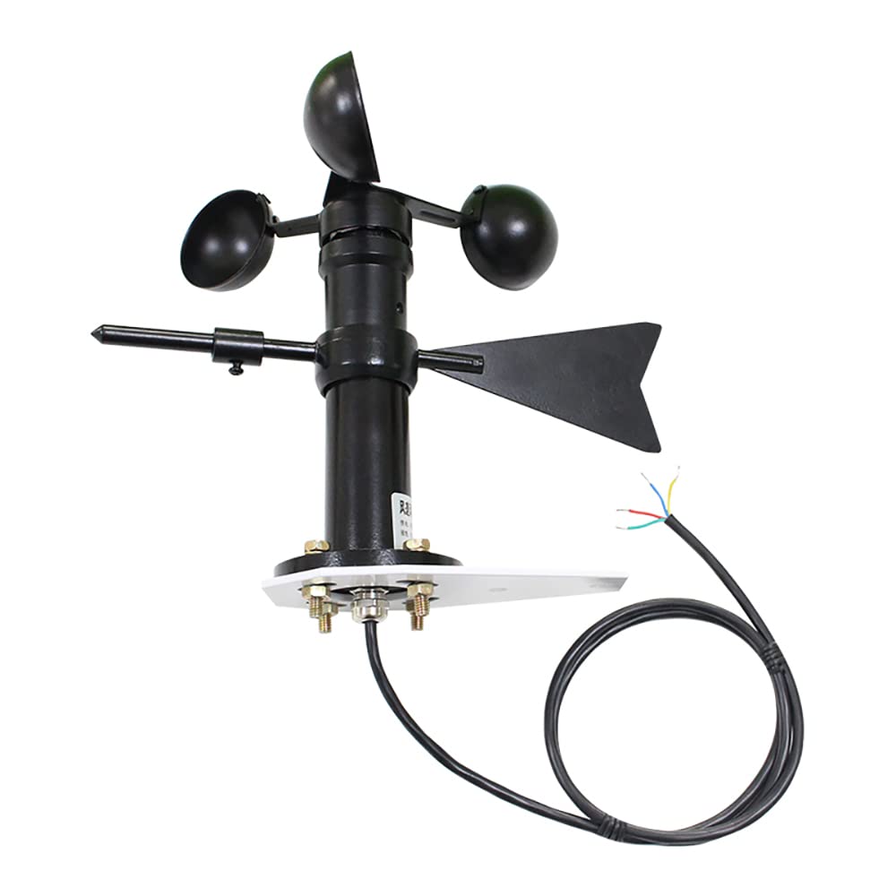 Integrierter Sensor für Windgeschwindigkeit und -richtung, Windfahnensender Kleine Wetterstation Präziser industrieller RS485-Detektor (RS485)