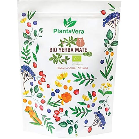 Original BIO Organic Yerba Mate from Brazil | Unique Quality | Contains 95% Leaves | Classic, Superior & Strong | Helps Energy Boost 900g Cover