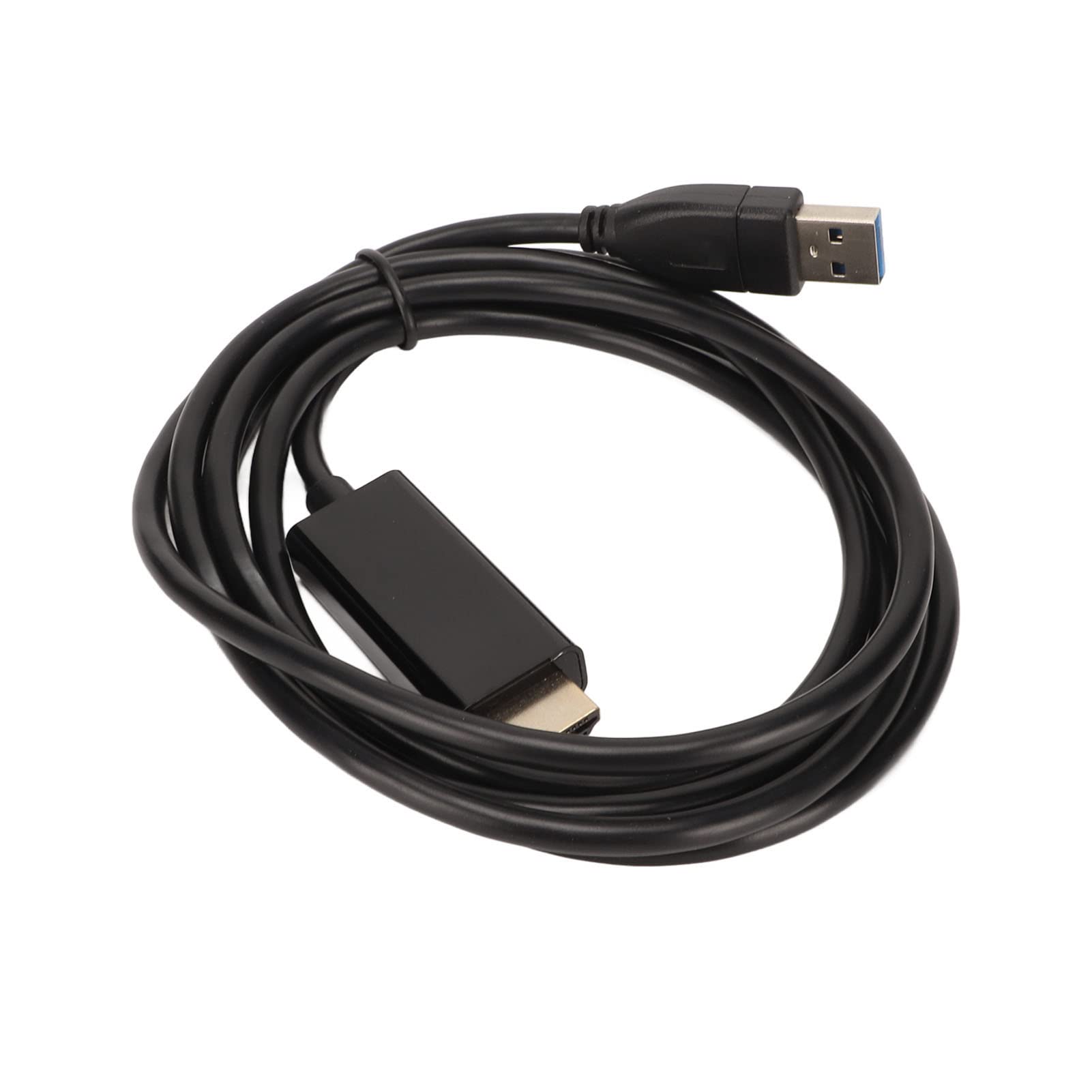 Adaptador USB 3.0 a HDMI 4K con vídeo 3D y cable blindado plug and play para televisión 8