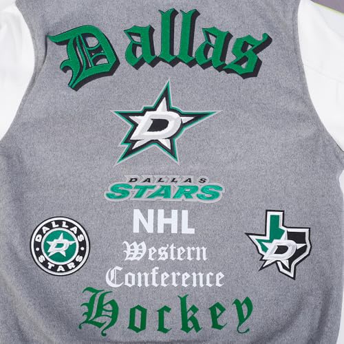 Image of Pro Standard Mens NHL Old English Varsity Jacket