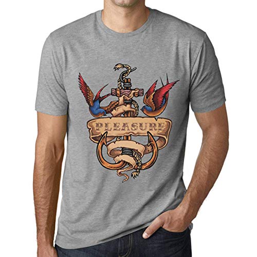 Tee-shirt anchor tattoo éco-responsable t-shirt graphique vintage homme L