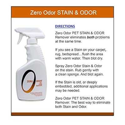 zero odor pet stain remover
