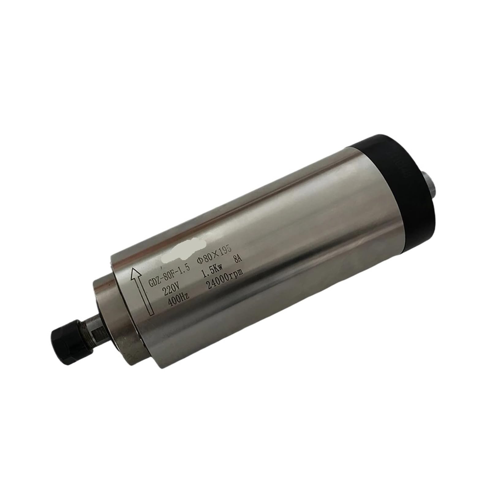 CNC Air Cooled 800W 1500W 2200W Spindle Motor Kit 2.2KW 1.5KW Frequency Converter Inverter 220V VFD ER11 ER16 ER20 Collet Chuck(1.5KW ER11 VFD 1.5KW)