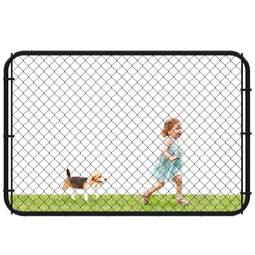 26"-72" W x 4' H Fence Gate Kit Chain Link