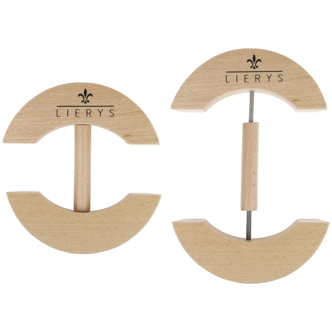 Lierys Ensanchador de Sombrero de Madera - Agrandador de Sombreros para Sombreros de Entre 55 y 66 cm Mantener la Forma de Sombreros y Gorras y para Volver a darles Forma
