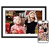 Digital picture frame wifi 101 inch wifi digital picture frame with 1280×800 ips hd touch screen smart digital photo frame with 32gb storage wall mountable auto rotate warmest gifts for mom  urban country home decor