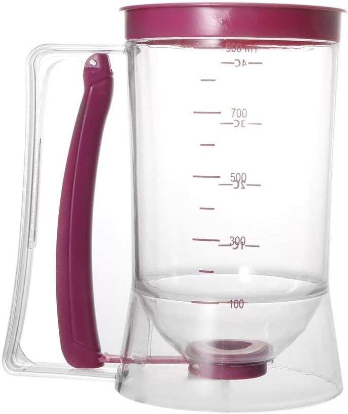 900 ml Cupcake Pancake Cake Cream Cake Mix Dispenser Jug Baking Essentials Maker Cooking Tools Funnel Measuring Cup, China (China)