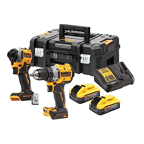DeWALT Akku Kombopack DCK2051H2T- DCD800 + DCF850, 2x 5,0Ah Powerstack + Lader