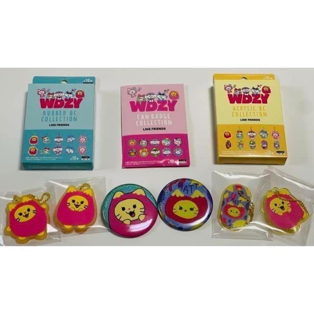 ITZY WDZY ぬいぐるみチャーム HATT イェジ LINE FRIENDSとITZYが生ん