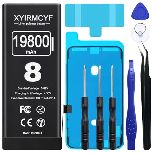 XYIRMCYF 19800mAh Super Capacity Battery Compatible with iPhone...