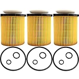 3X Oil Filter For Mercedes-Benz A220 C300 C350e CLA250 E300 E350 GLA250 GLC300 GLC350e,for Metris