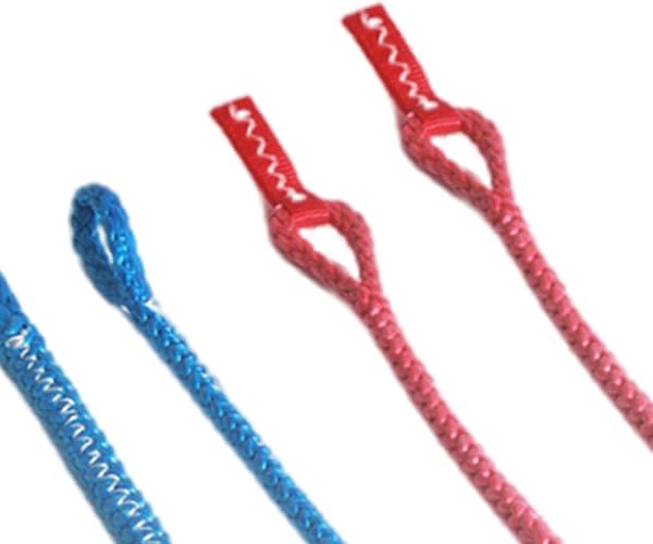 Universal Pigtail Set 4 Kite Kitesurf Kiteboarding Linea 1000KG Forniture Rosso Blu 4 pz - 2