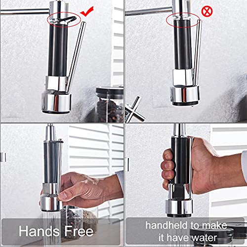 Robinet de cuisine mitigeur extractible eau chaude et froide - 6