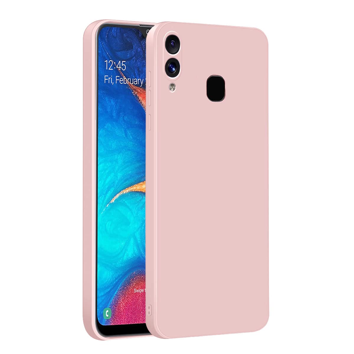LIRAMARK Silicone Soft Back Cover Case for Samsung Galaxy A20 / A30 / M10s (Black) — Amazon image 9