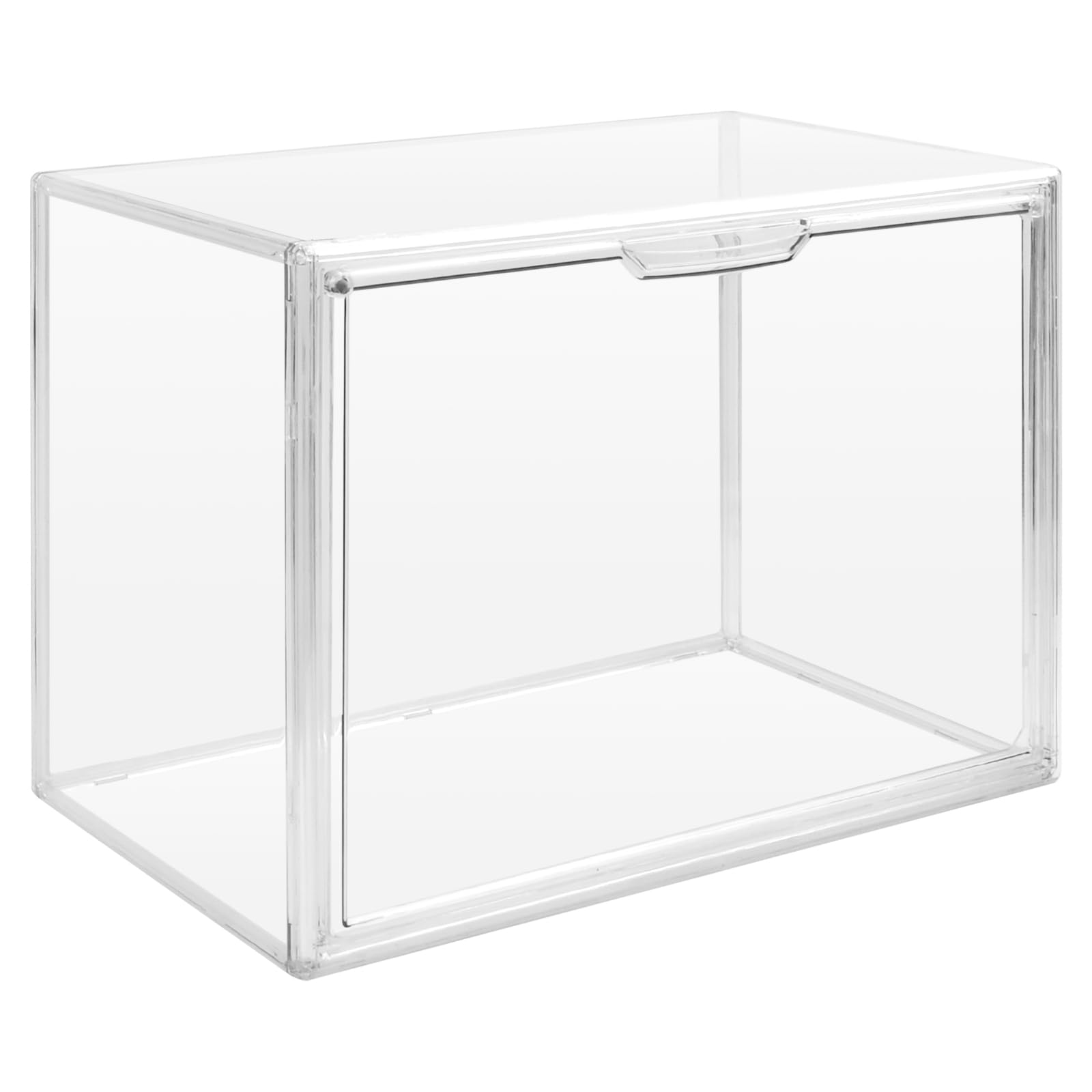 Organisateur transparent rigide avec porte magnétique pour sacs et livres