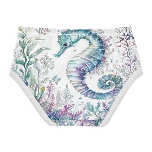 Colorful Seahorse Toddler Girls's Underwear 2T 202b87402