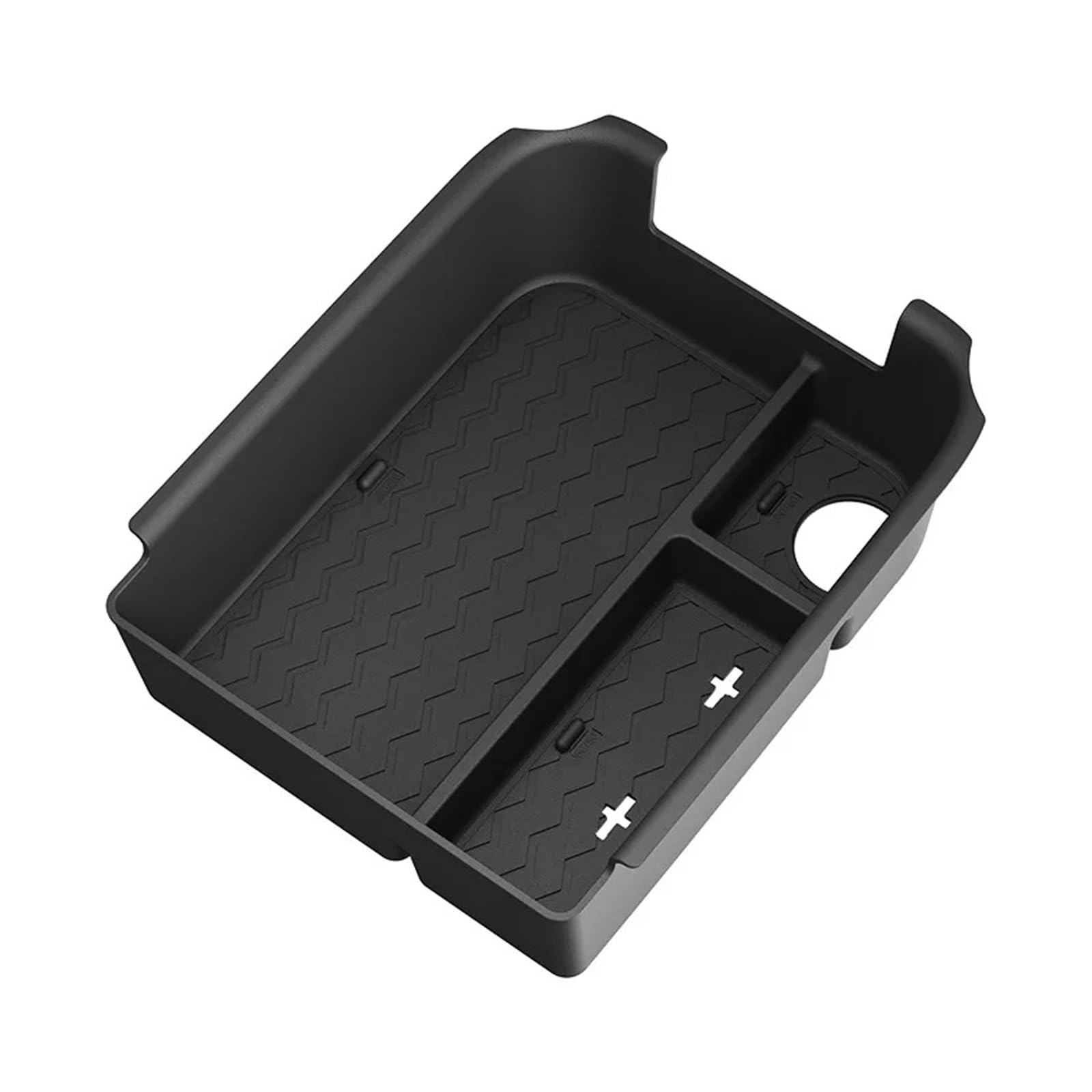 RWRPQEDEXM Center Console Organizer Tray For Q5 2026-Present Center Console Organizer ABS Car Armrest Storage Box Auto Interior Stowing Tidying Parts Armrest Storage Box