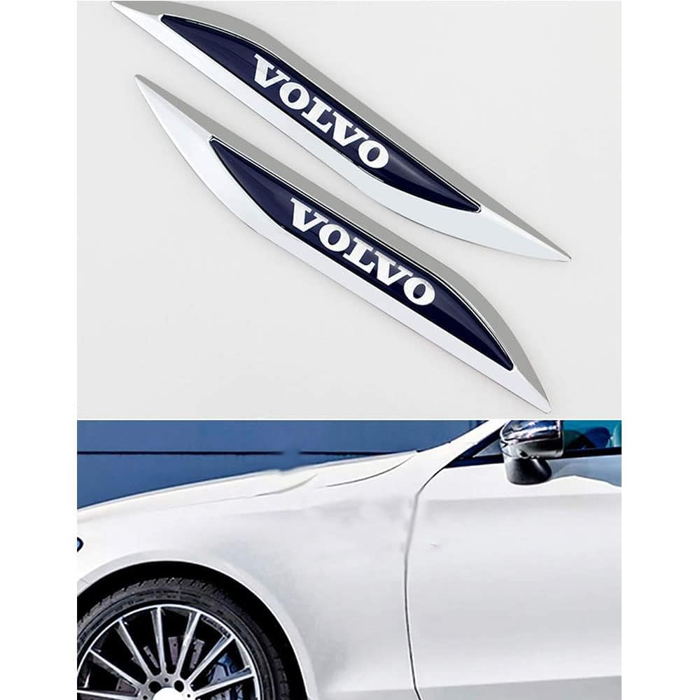 Adesivo Emblema Per Volvo V30 V40 V50 V60 V90 - Decalcomania Logo In Nero, Adesivo 3M - Foto 8