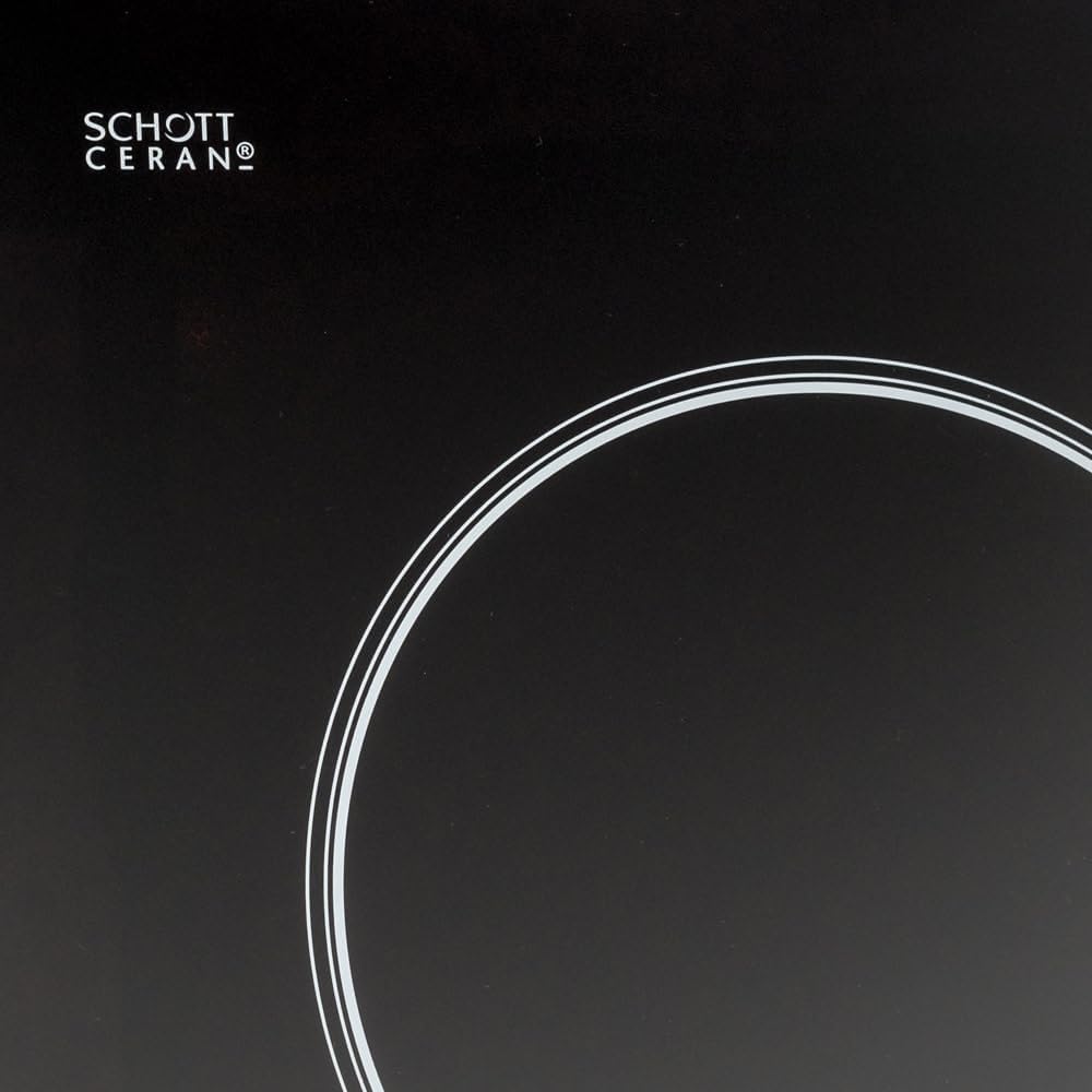 Magic Chef 24'" Built Black MCSCTE24BG 24" Radiant Electric Cooktop with 4 Elements, Stainless Steel