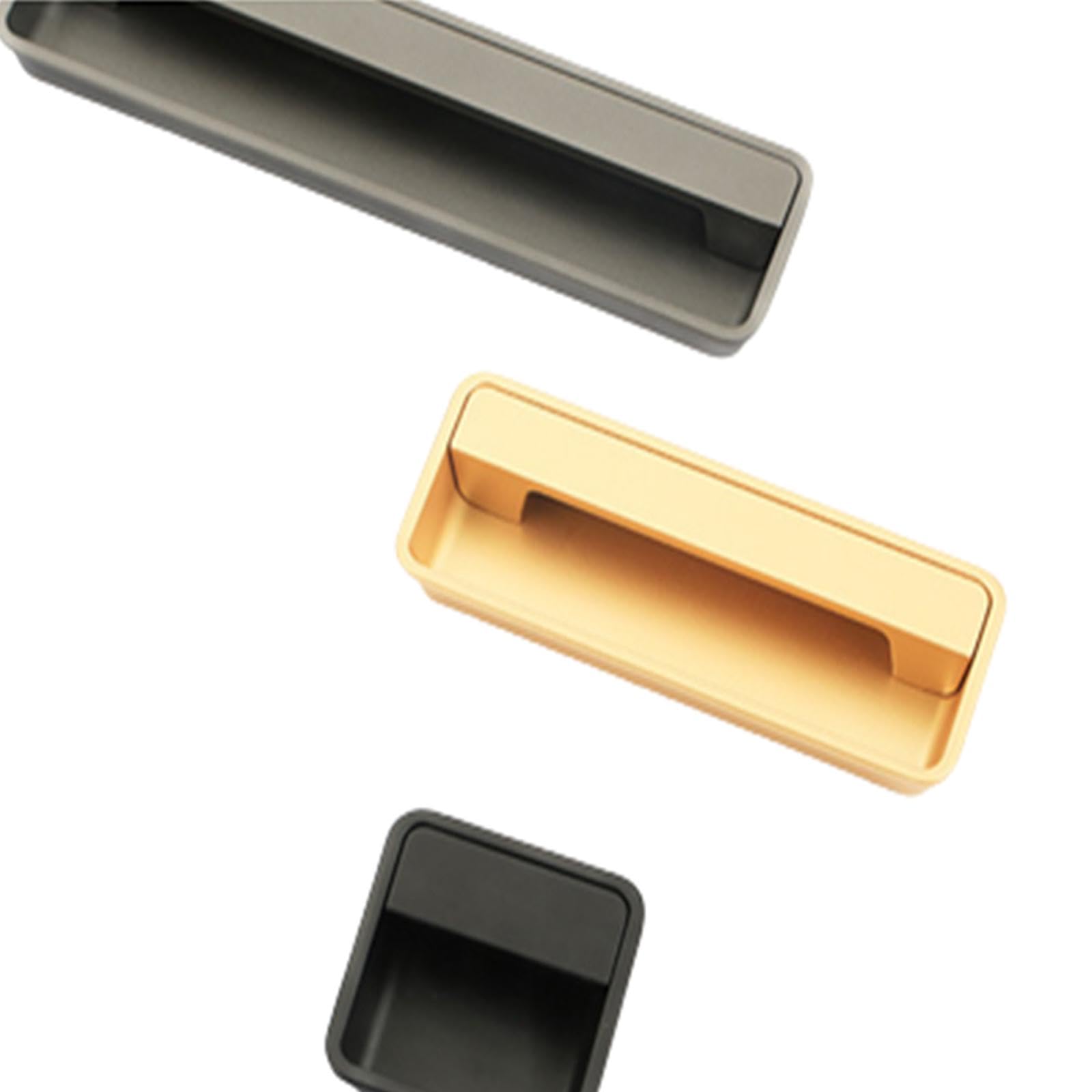 Tirador Rectangular Para Puerta Corredera Empotrado, 2 Unida | Cuotas