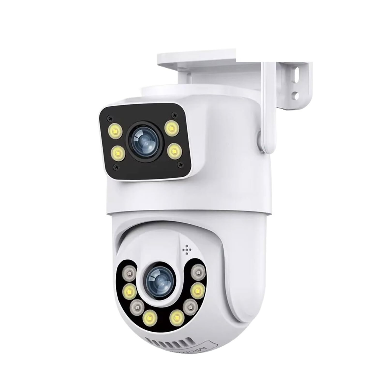 JVDDI 4K 8MP WiFi Camera Auto Tracking Outdoor Home Video Surveillance Home Security Protection CCTV IP Camera(Wifi 32G SD Crad)