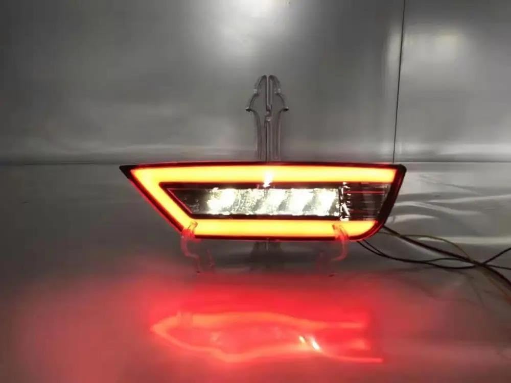 Intermitentes LáMparas Intermit Para Ford Para Focus Hatchback Classic 2009 2010 2011 2012 2013 Luces Reflectoras Parachoques Trasero Conjunto Lámpara Antiniebla Trasera Luz Señal Giro(4 Functions sty