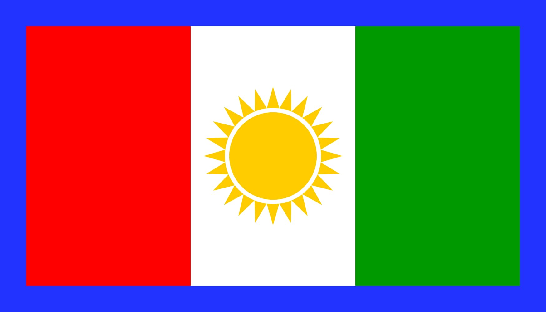 Drapeau Northern Province du Sri Lanka aux finitions haut de gamme et grand format