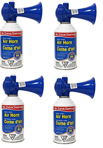 SeaSense 50074080 AIR Horn Large (4-(Pack))