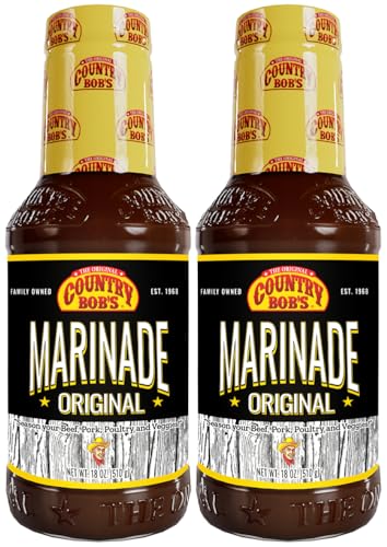 Country Bob's Original Marinade Sauce- Grill Master's Secret for Marinating