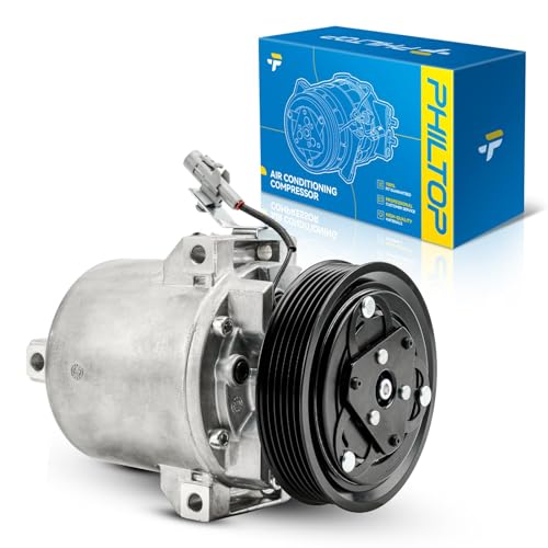 Image of PHILTOP NEW Air Conditioner AC Compressor with Clutch Replacement for Mitsubishi Mirage 2014-2015 2017-2022, Mitsubishi Mirage G4 2017-2022