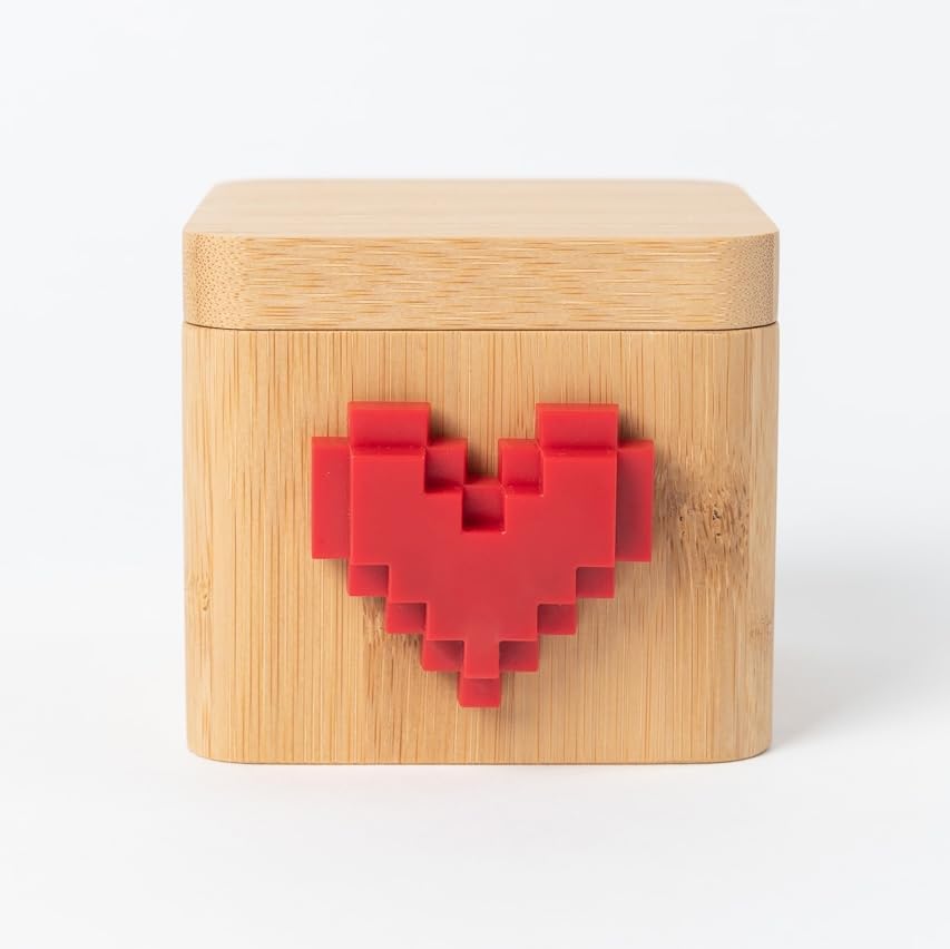 Lovebox Black & White | Love Note Messenger | Meaningful for Mom, Dad, Wife, Husband, Grandma, Grandpa, Kids, Couple Gift, Long Distance Relationship Gift - Image 2