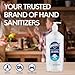 Germ-X Advanced Hand Sanitizer, 34 Fl Oz (1 Liter), Less Drying Moisturizing Clear Gel, No Rinse Formula, Large Family Size Pump Bottle