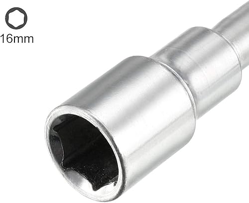 Miniatura 10 de uxcell Llave hexagonal abierta en forma de L métrica de 0.551 in con 6 puntos