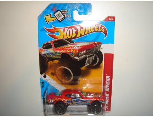 Hot Wheels Buick Riviera 71, Pré-Histórico, 2012 Thrill Racer