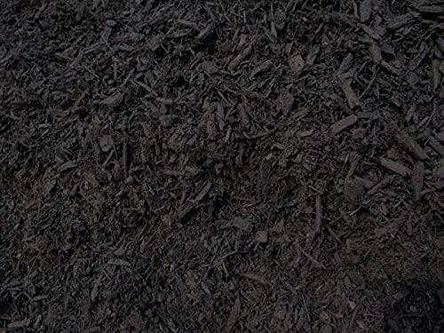 Peach Country Midnight Black Mulch Dye Color Concentrate - 2,800 Sq. Ft. - Brighten Up Your Old Mulch Beds Easily With Our Premium Mulch Dye (1 Quart, Black) #TOP6