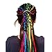 DEEKA® 100% Wool & All Handmade Dreadlocks Extensions/Braiding Hair/Reggae Hair from Nepal for Hippie Tribal (Pack of 2 PCS, Color 2)