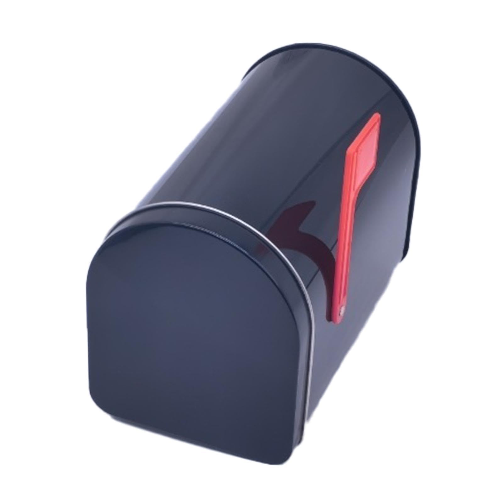 Tinplate Mailbox, Weatherproof Mail Box for Farmhouse Mailbox Post Classroom Black|Home & Garden|Home & Garden|Home & Garden|Package Includes:1 Tinplate Mailbox-image-37