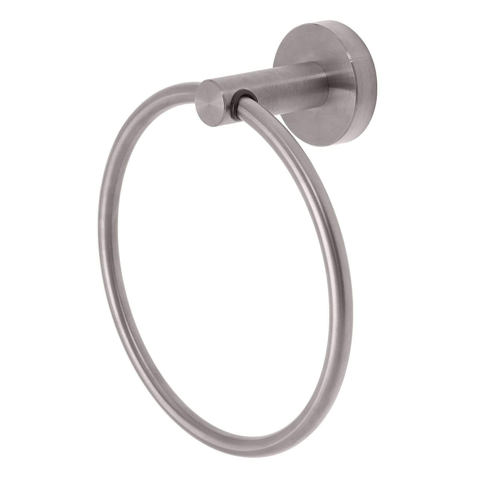 Access Hardware Satin Stainless Steel Brushed Stainless Steel Towel Ring
