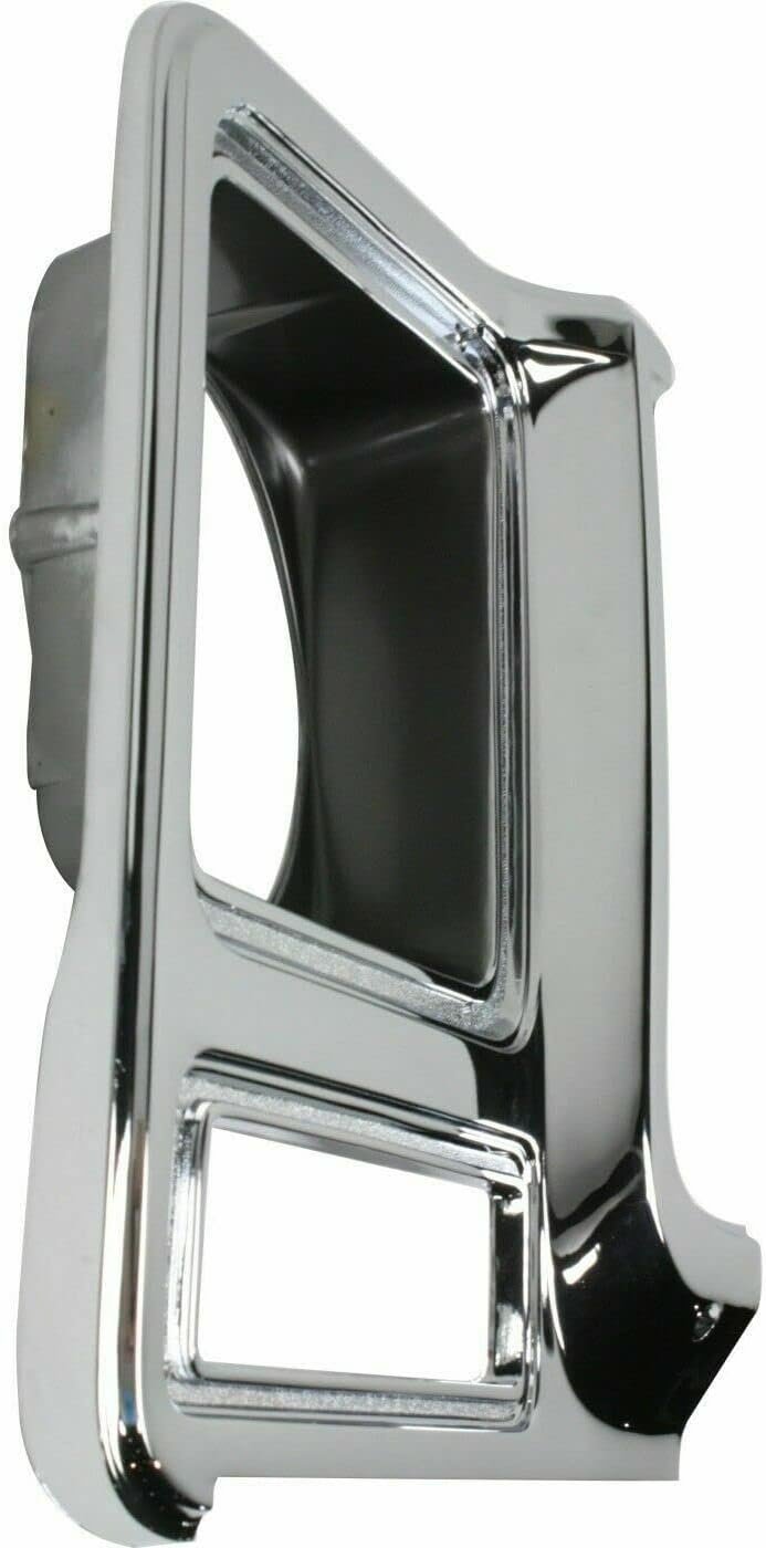 Headlight Bezel Trim Set Pair Chrome for 1979-1980 Chevy C10 C20 C30 K10 K20 K30 Suburban K5 Blazer & GMC C/K 1500 2500 3500 Pickup Jimmy 14021238 14021237