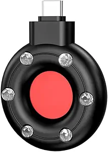 Birud Hidden Camera Detector Device, Anti Spy Detector, Privacy Protector, Portable Wireless Bug Detector, Spy Finder Hidden Camera Detector, Security Camera Detector