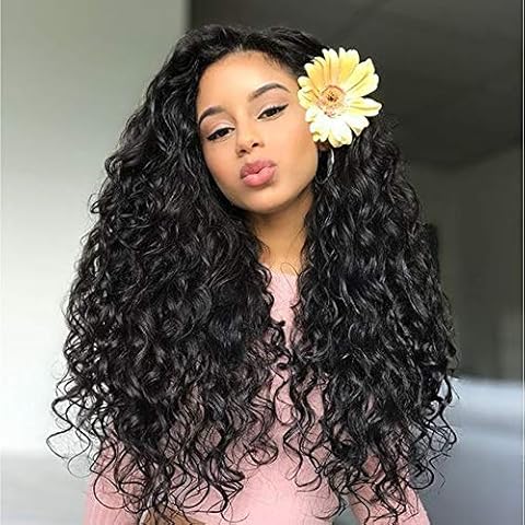Water Wave Hair Bundles Brazilian Ocean Wave Virgin Hair Human Hair Weave Remy Wet and Wavy 3 Bundles Total 300g Cheap For Black Women 20 22 24inch Natural Color by Hiyorlik Cover